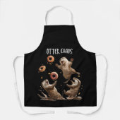 オッターチャオス面白バッグエル戦闘オッターぷん エプロン (正面)