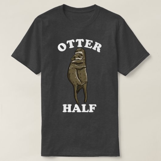 オッターハーフ Tシャツ (デザイン正面)