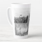 オッターバイレイク カフェラテマグ (左アングル)