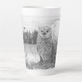 オッターバイレイク カフェラテマグ (正面)