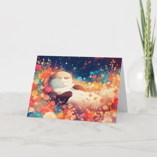 オッターフローラハイダウェイ カード (正面)