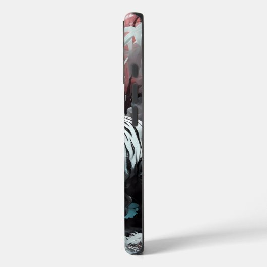 オッターボックスカラフルホワイトタイガー自然&野生生物 Case-Mate iPhoneケース (裏面 / 左)