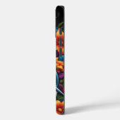 オッターボックスシャーク花水彩 Case-Mate iPhoneケース (裏面 / 左)