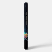 オッターボックスシャーク花水彩 Case-Mate iPhoneケース (裏面 / 左)