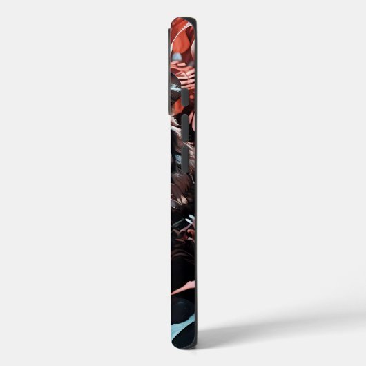 オッターボックスタイガーポートレート自然と野生生物 Case-Mate iPhoneケース (裏面 / 左)