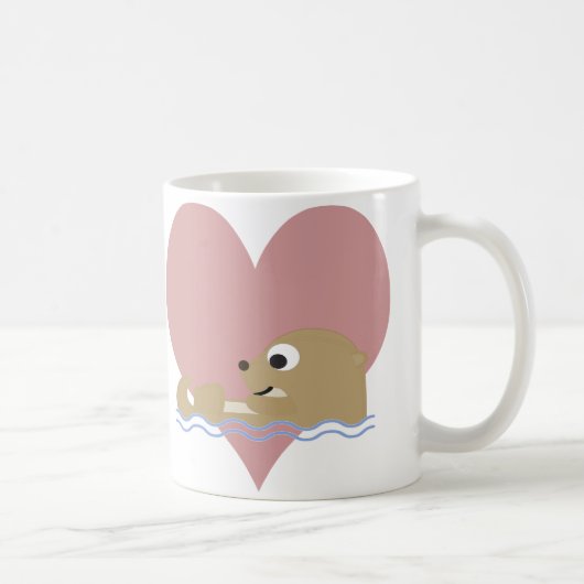 オッターラブ コーヒーマグカップ (右)