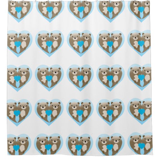 オッターラブ シャワーカーテン (正面)