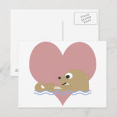 オッターラブ ポストカード (正面/裏面)