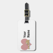 オッターラブ ラゲッジタグ (正面縦)