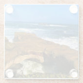 オッターロックatデビルズパンチョボウル州パーク,オレゴン ガラスコースター (裏面)