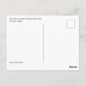 オッターロックatデビルズパンチョボウル州パーク，オレゴン ポストカード (裏面)