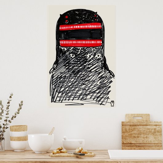 オッター王 ポスター (キッチン)