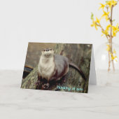 オッター考え川の… カード (黄色い花)