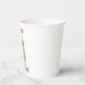 オッター誕生日が可愛いオッターアダルトClを望む 紙コップ (左)