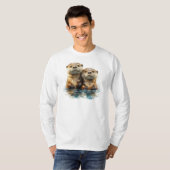 オッター長袖Tシャツ Tシャツ (正面フル)