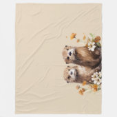 オッター フリースブランケット (正面)