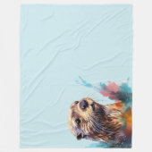 オッター フリースブランケット (正面)