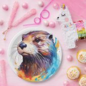 オッター ペーパープレート (パーティー)