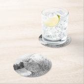 オッター ラウンドペーパーコースター (インサイチュ)