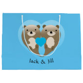 オッター·ラブ ラージペーパーバッグ (裏面)