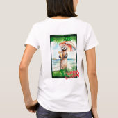オッター「夏来が来た！」 Tシャツ (裏面)