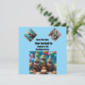 オッタ三つ子の誕生日パーティー,パーティの招待状, セーブザデート (スタンド正面)