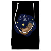 オッタ宇宙おもしろい宇宙飛行士オッタプン スモールペーパーバッグ (正面)