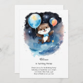 オッタ誕生日招待状 招待状 (正面/裏面)