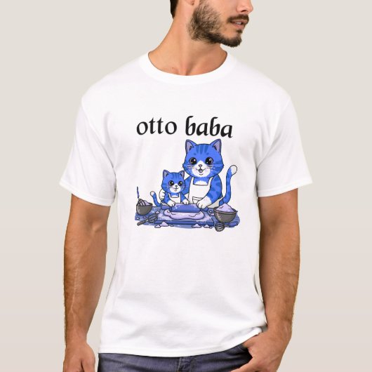 オットババ折り紙 父の日アート Tシャツ (正面)
