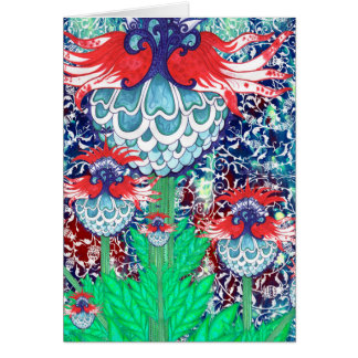 オットマンのアーティチョークカード