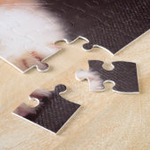 オットマンのオットマンのオレンジ色の黒い子猫 ジグソーパズル (側面)