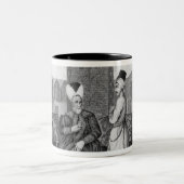 オットマンの高官 ツートーンマグカップ (中央)