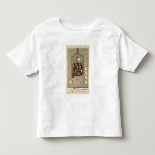 オットマン帝国のOsman Iの(1259-1326年の)創設者 トドラーTシャツ (正面)