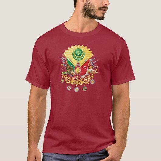 オットマン帝国紋章付き外衣 Tシャツ (正面)