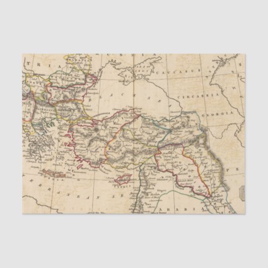 オットマン帝国 薄葉紙 (正面)