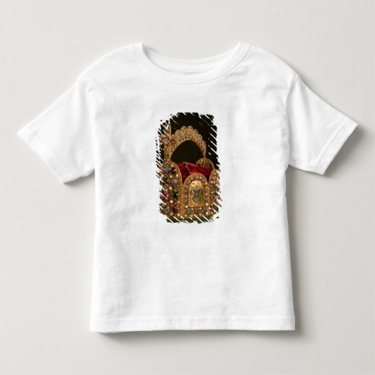 オットーの即位のためになされる帝国王冠 トドラーTシャツ (正面)