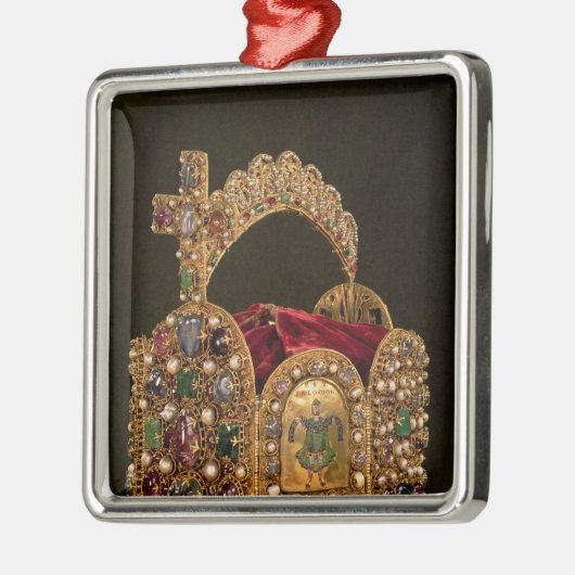 オットーの即位のためになされる帝国王冠 メタルオーナメント (左)