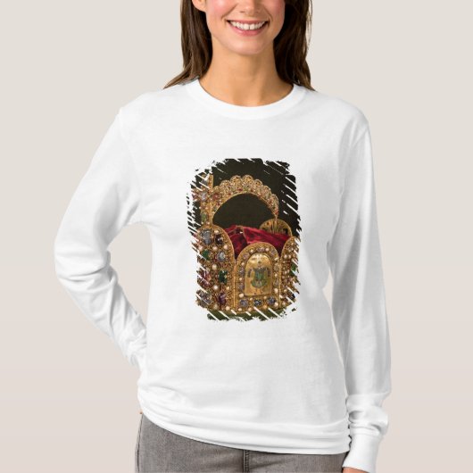 オットーの即位のためになされる帝国王冠 Tシャツ (正面)
