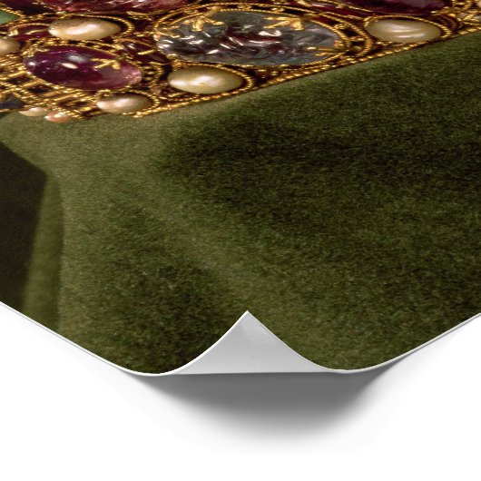 オットーの戴冠式のために作られたインペリアルクラウン ポスター (角)