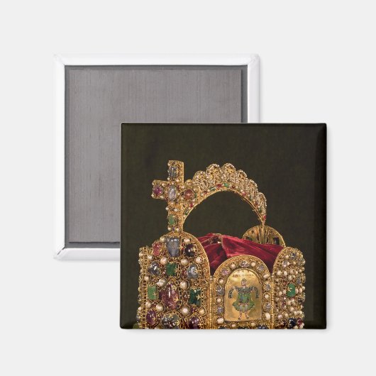 オットーの戴冠式のために作られたインペリアルクラウン マグネット (正面/裏面)
