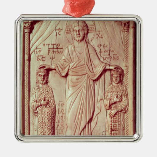 オットーの戴冠IIおよびTheophrano メタルオーナメント (正面)