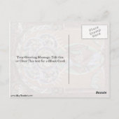 オットー三世の福音書の修士による聖ルーク。 ポストカード (裏面)