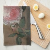 オットー・オッテセンの棚上の静物花 キッチンタオル (四つ折り)