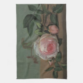オットー・オッテセンの棚上の静物花 キッチンタオル (縦)