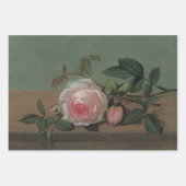 オットー・オッテセンの棚上の静物花 ラッピングペーパーシート (正面)