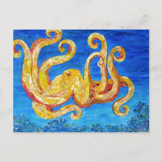 オットー – コラージュアート ポストカード (正面)