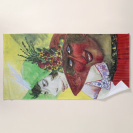 オットー・ディックス、売春婦 ビーチタオル