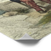 オットー・フォン・ビスマルクとナポレオンの出会い ポスター (角)