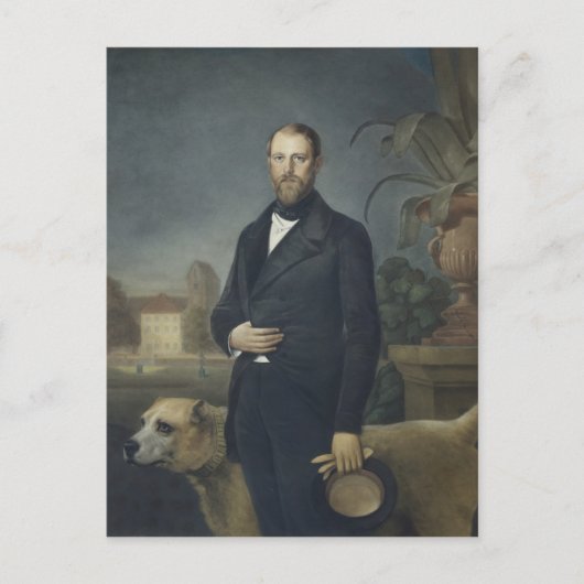 オットー・フォン・ビスマルク, c.1850 ポストカード (正面)