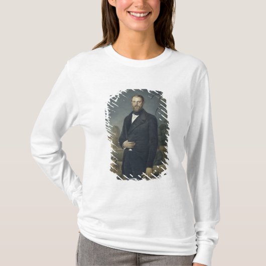 オットー・フォン・ビスマルク、c.1850 tシャツ (正面)
